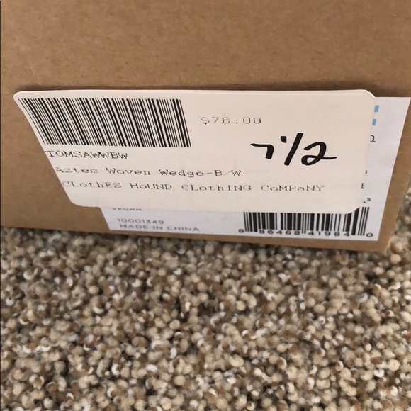 Toms Platform Wedge Aztec - Picture 4 of 8